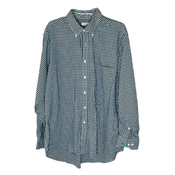 ❤️ 🆕 IZOD Button Down Shirt Size 17 - Picture 1 of 4